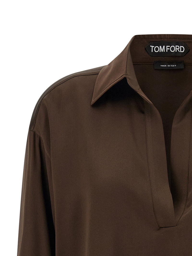 Tom Ford Tom Ford Silk Polo Shirt