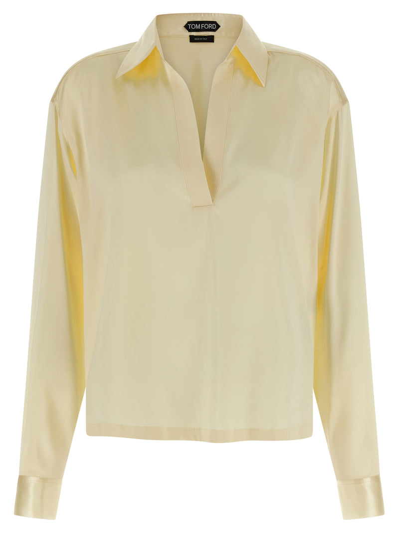 Tom Ford Silk Polo Shirt | Urbalenti™ NYC