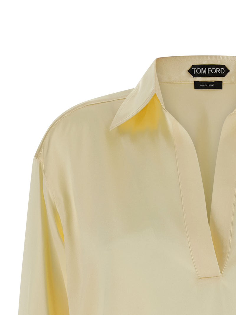 Tom Ford Silk Polo Shirt | Urbalenti™ NYC