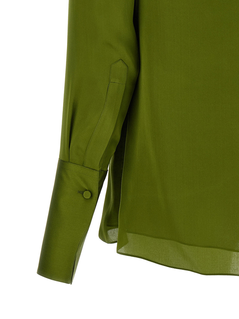 Tom Ford Tom Ford Draped Neck Blouse