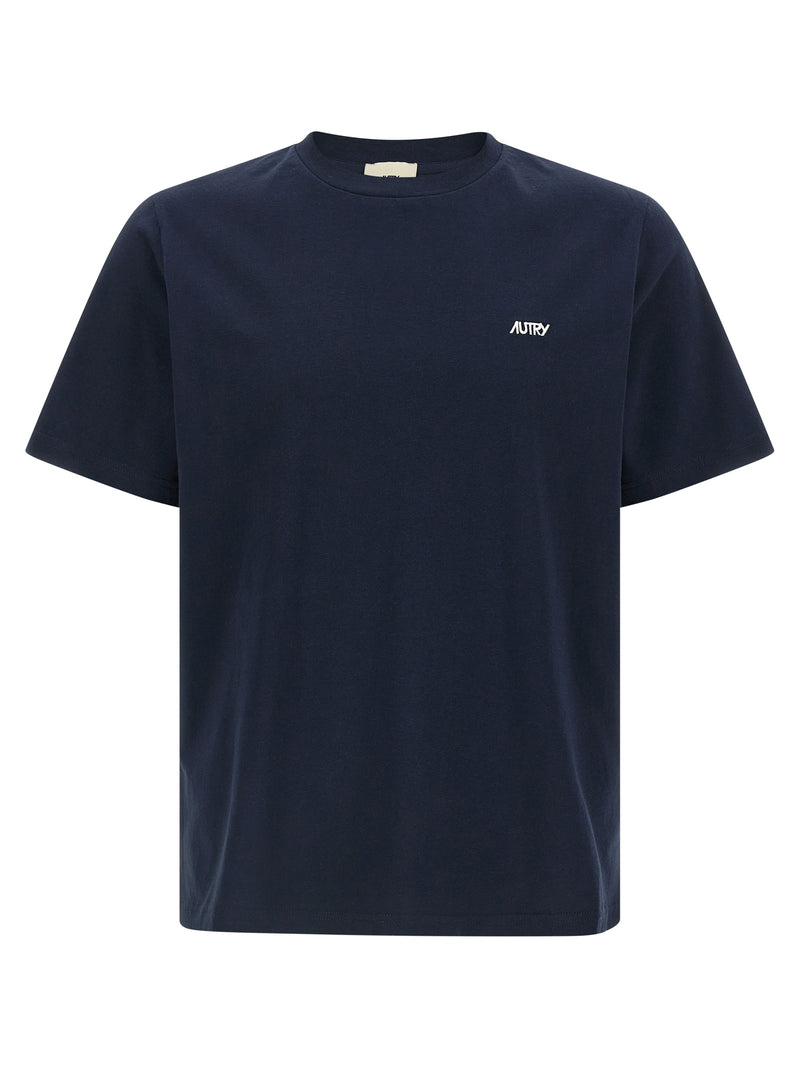 Autry Logo Embroidery T-Shirt - Cotton Logo Embroidery - Style PM007B |... | Urbalenti™ NYC