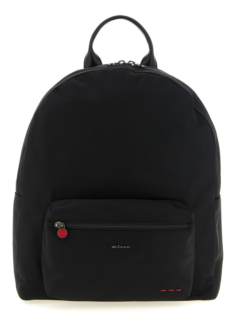 Kiton Kiton Logo Backpack