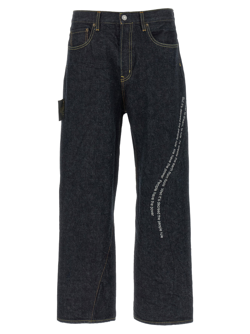 Undercover Undercover People Have The Power Jeans