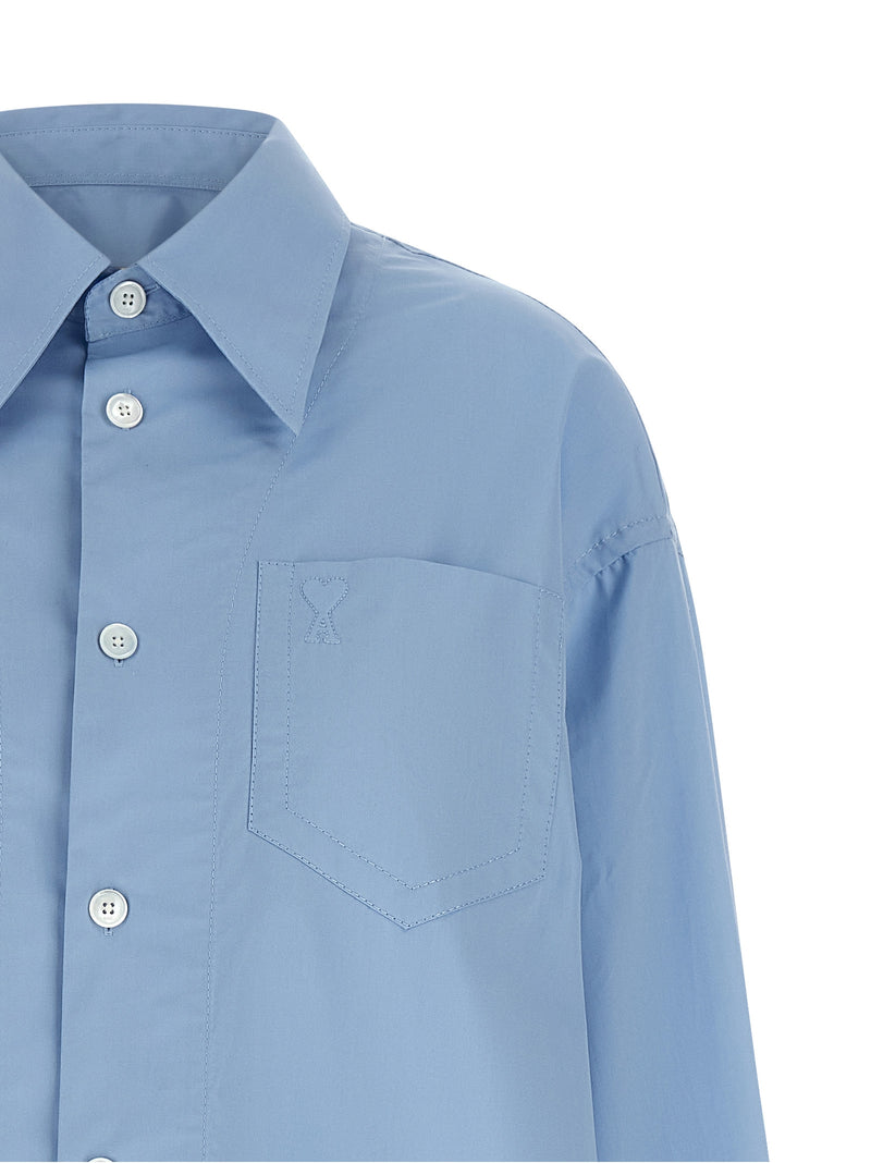 Ami Paris Ami Paris Ami De Coeur Shirt Dress