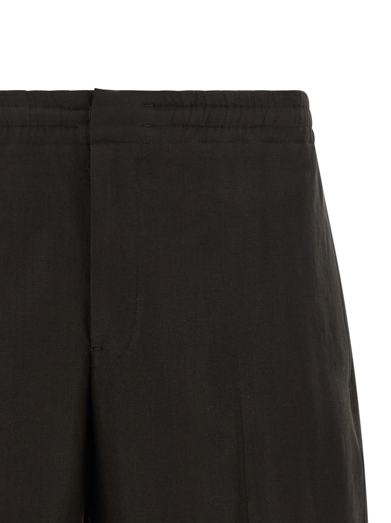 Zegna Linen Bermuda Shorts | Urbalenti™ NYC