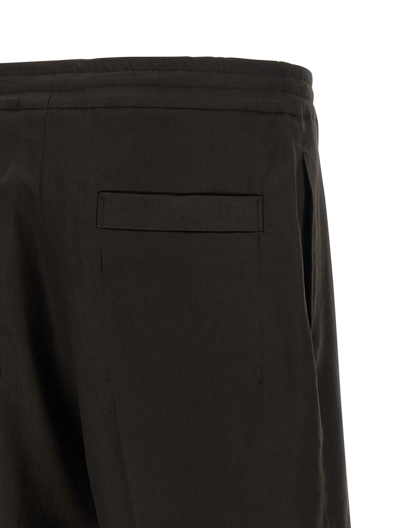 Zegna Linen Bermuda Shorts | Urbalenti™ NYC