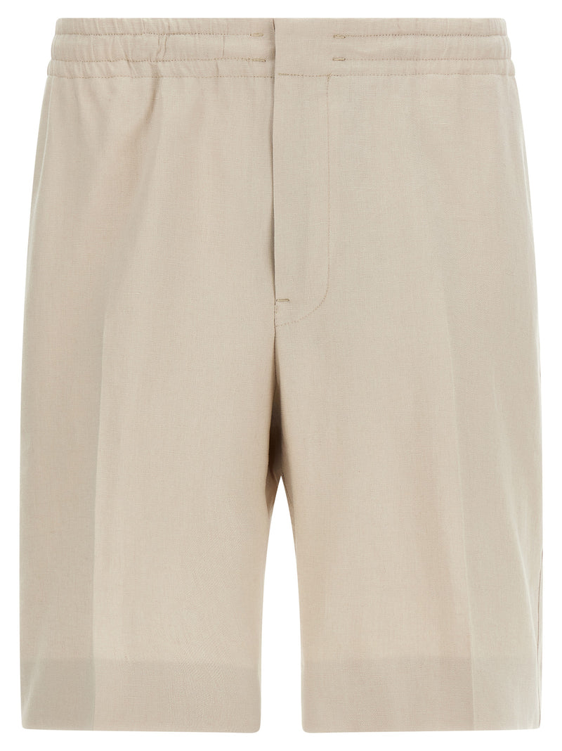Zegna Linen Bermuda Shorts - Style 5A3TB14272 | Urbalenti™ NYC