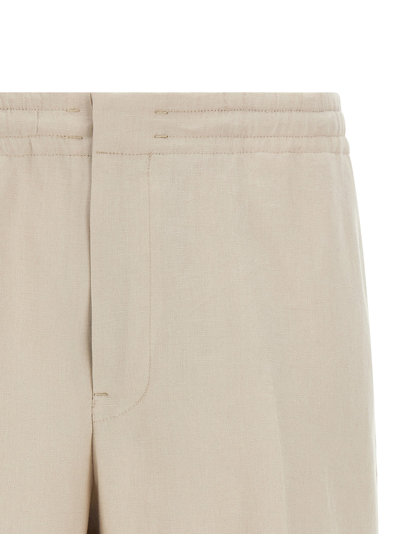 Zegna Linen Bermuda Shorts - Style 5A3TB14272 | Urbalenti™ NYC
