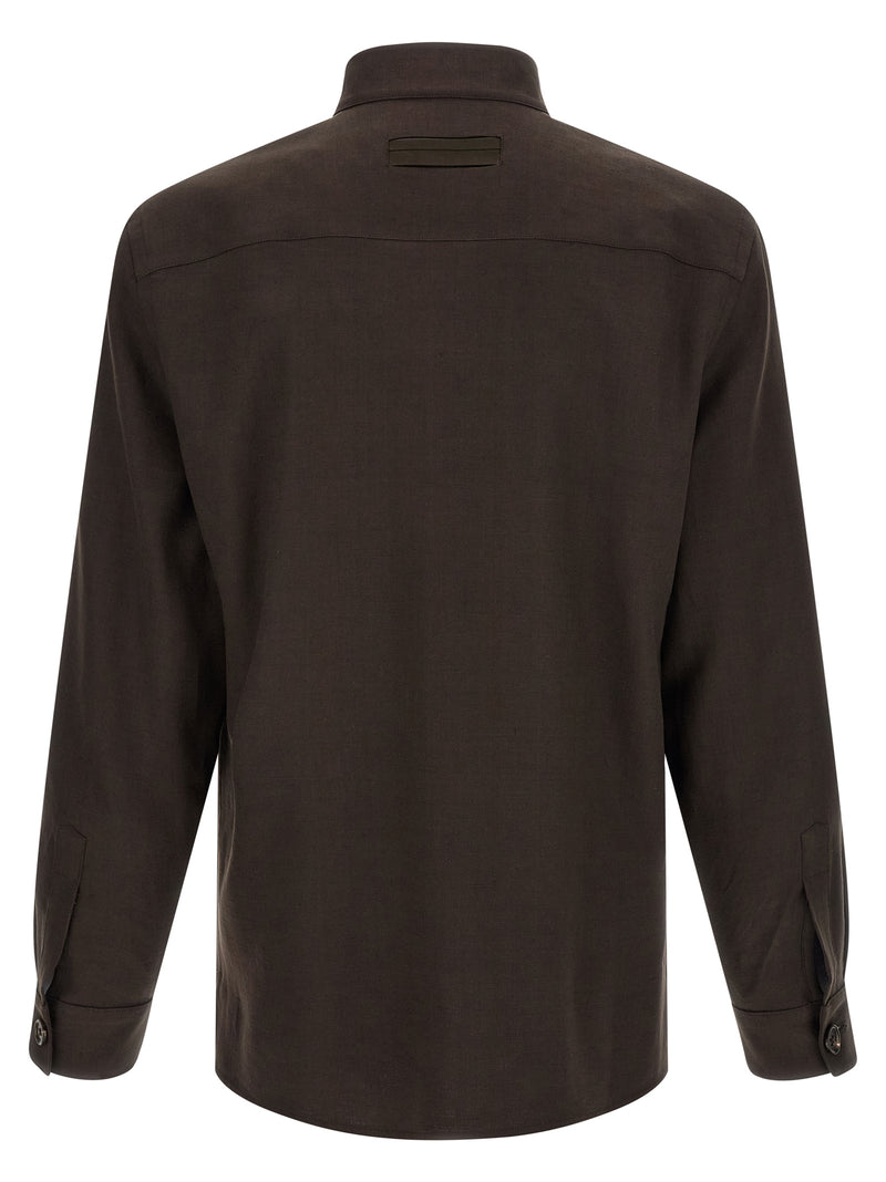 Zegna Zegna Oasi Lino Overshirt
