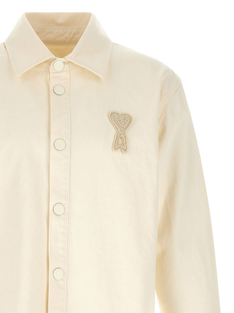 Ami Paris Ami De Coeur Overshirt | Urbalenti™ NYC
