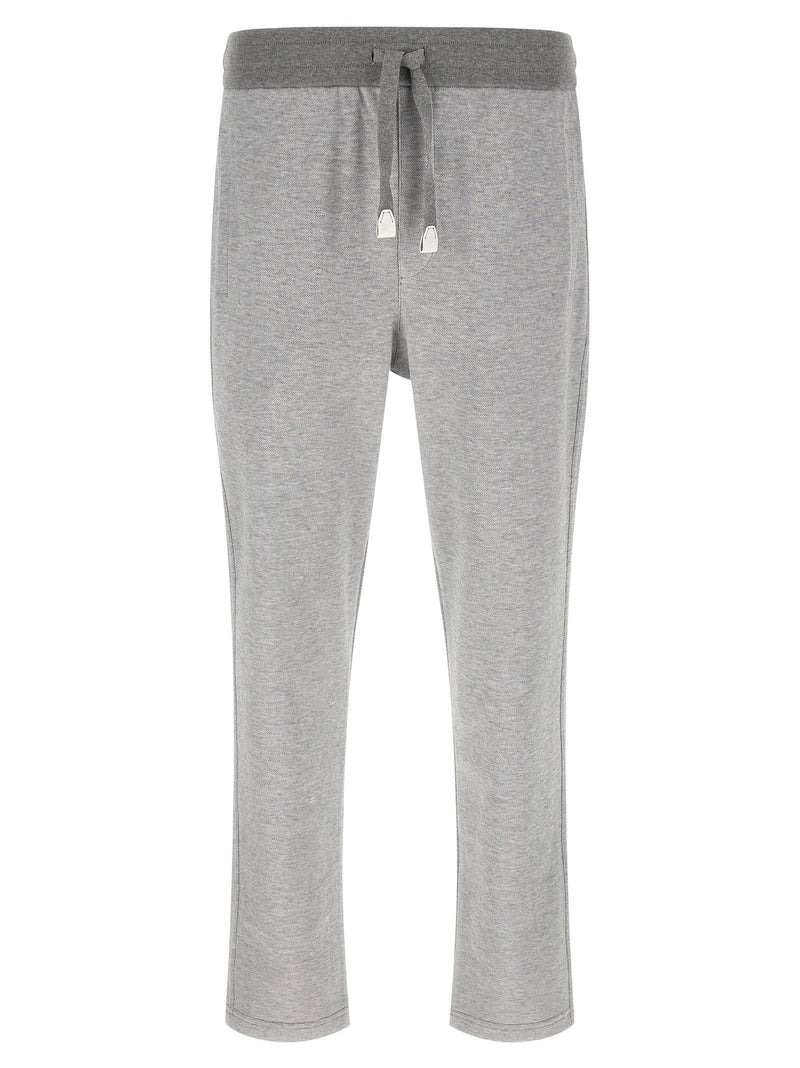 Brioni Brioni Piqué Cotton Joggers