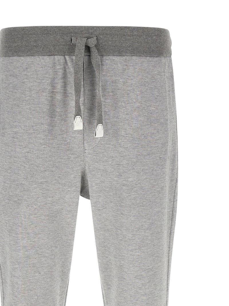 Brioni Brioni Piqué Cotton Joggers