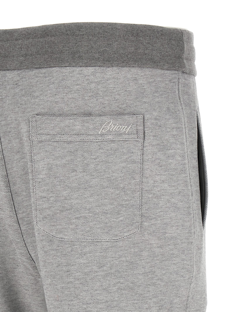 Brioni Brioni Piqué Cotton Joggers