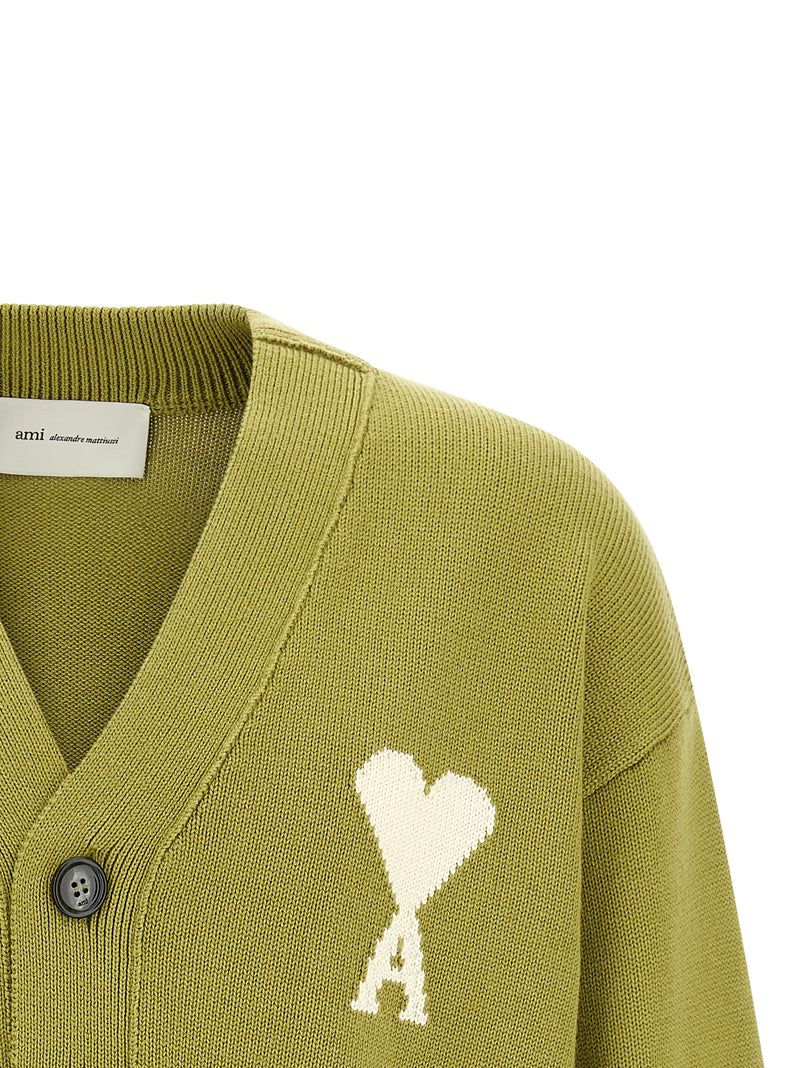 Ami Paris Ami Paris Ami De Coeur Cardigan