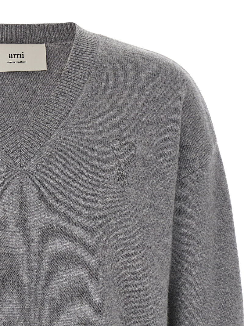 Ami Paris Ami Paris Puff Logo Patch Sweater