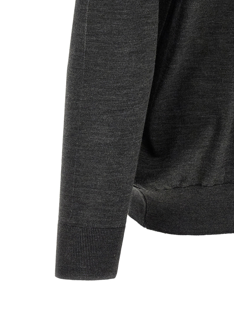 Kiton Kiton Wool Polo Shirt 14 Microns