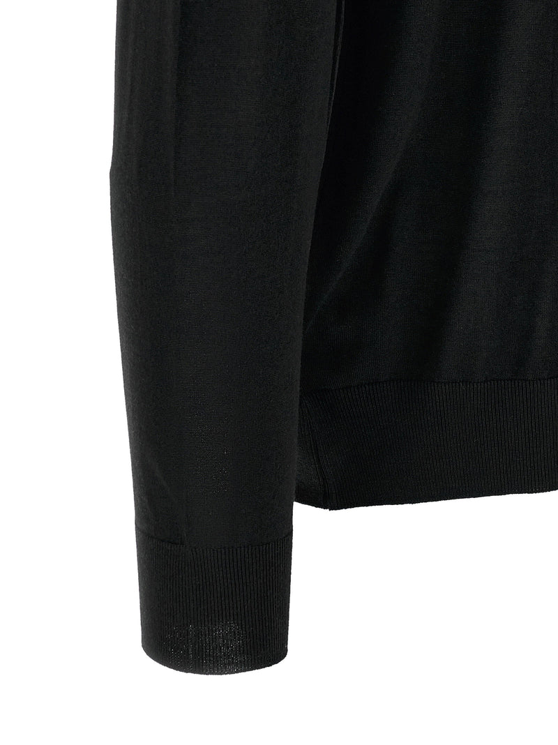 Kiton Kiton Wool Polo Shirt 14 Microns