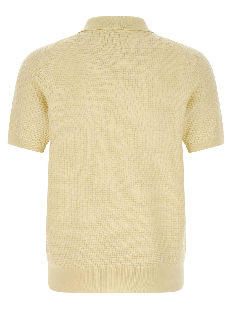 Brioni Brioni Weaving Polo Plot
