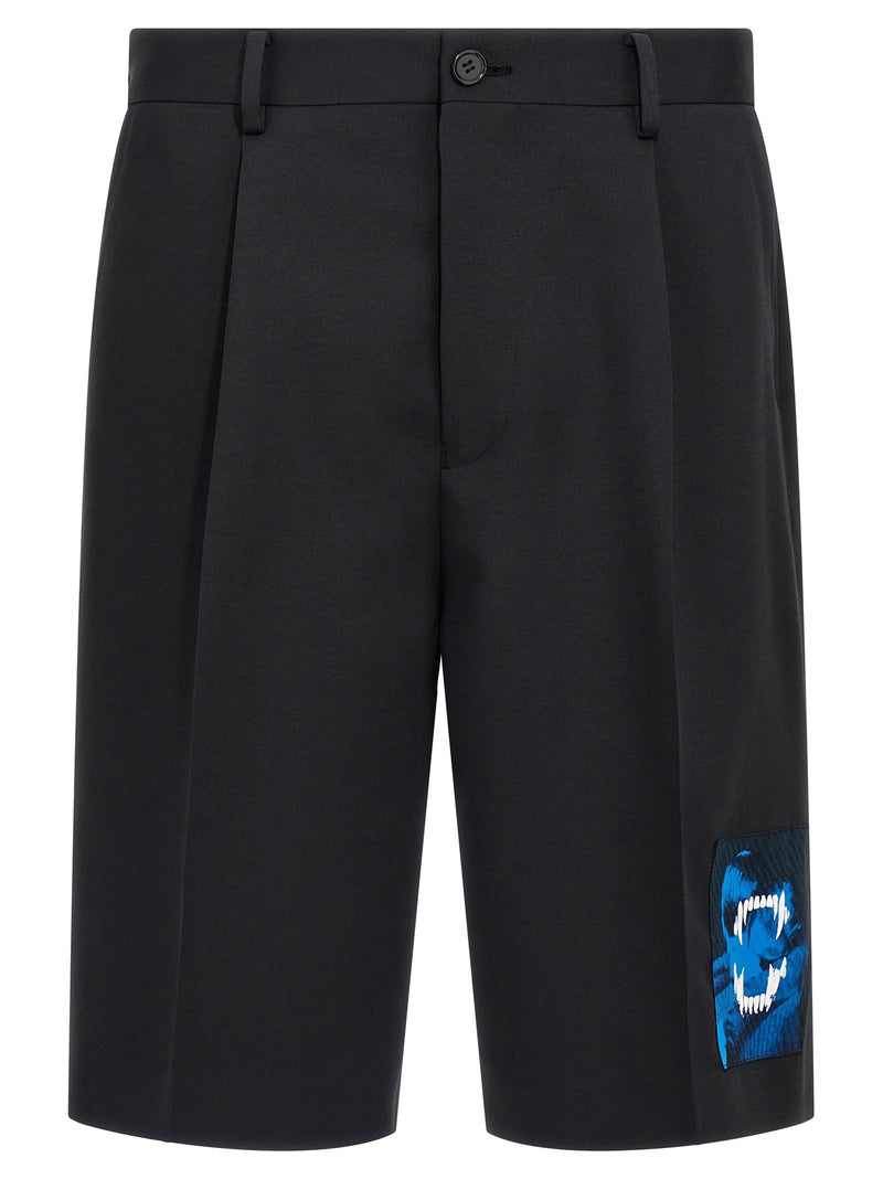 Undercover Undercover Patch Bermuda Shorts