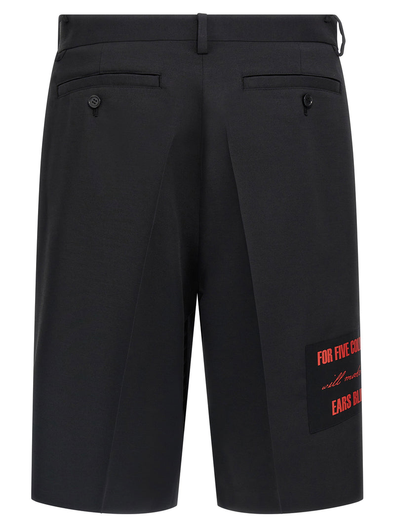 Undercover Undercover Patch Bermuda Shorts