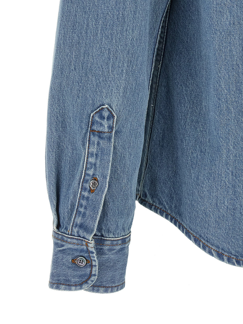 Ami Paris Ami Paris Ami De Coeur Denim Shirt