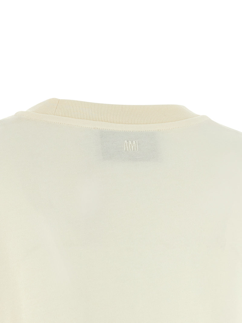 Ami Paris Heavy Cotton T-shirt | Urbalenti™ NYC