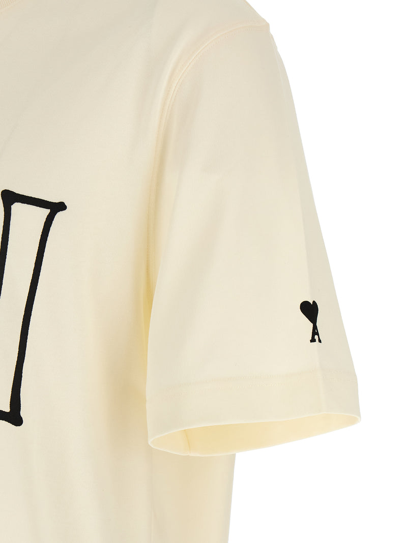 Ami Paris Logo Print T-shirt | Urbalenti™ NYC
