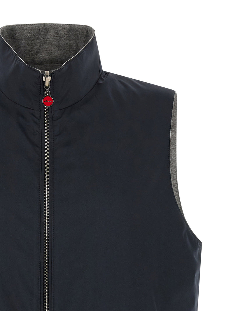 Kiton Kiton Double Face Nylon Vest