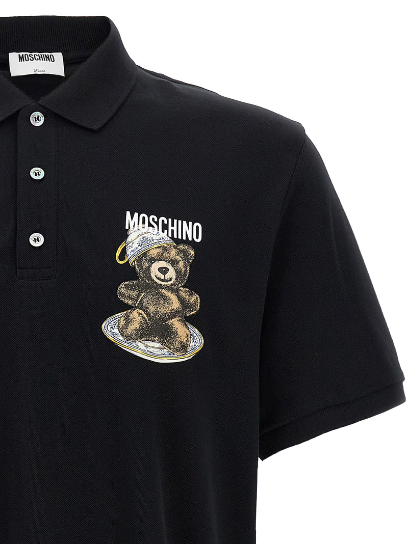 Moschino Press Polo Shirt | Urbalenti™ NYC