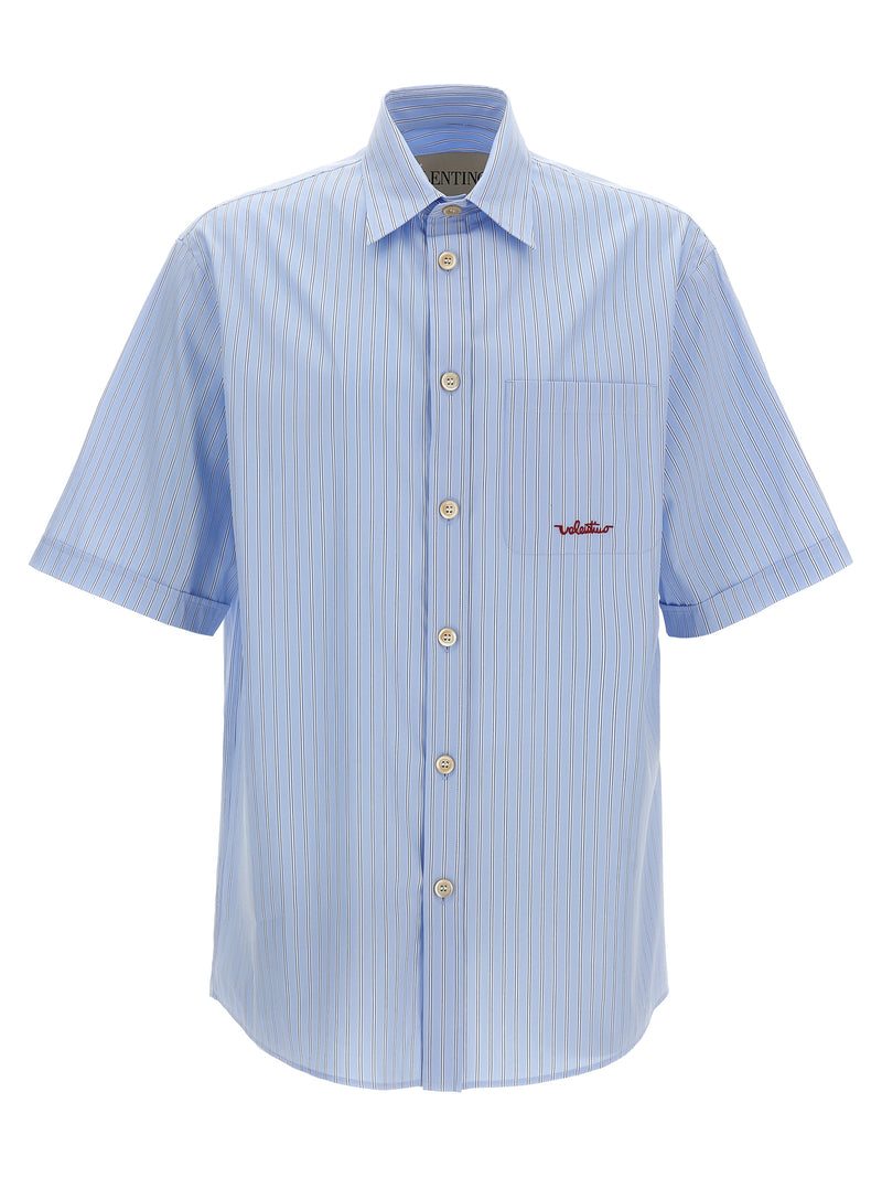Valentino Garavani Vlogo Embroidery Shirt | Urbalenti™ NYC