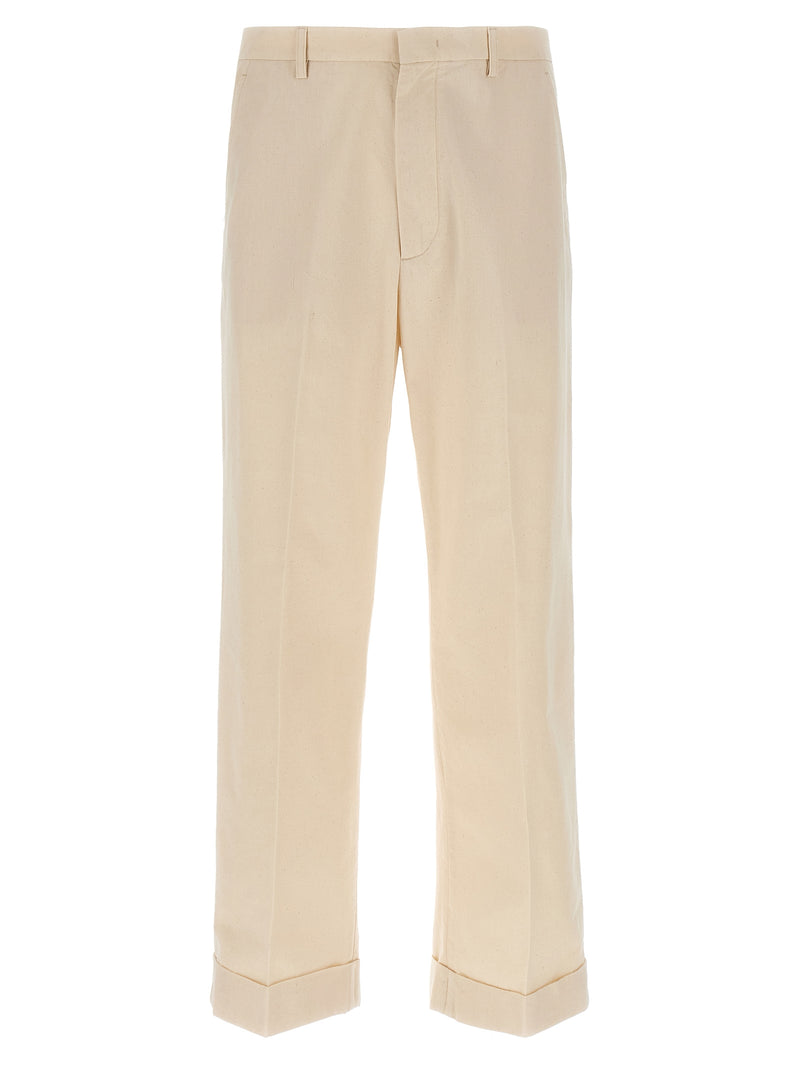 Valentino Garavani Pantalones con vuelta Valentino Garavani