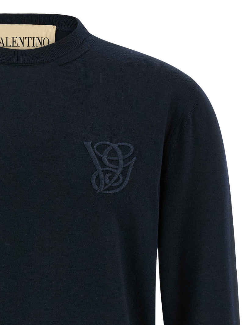 Valentino Garavani Logo Embroidery Sweater Variant 2 | Urbalenti™ NYC