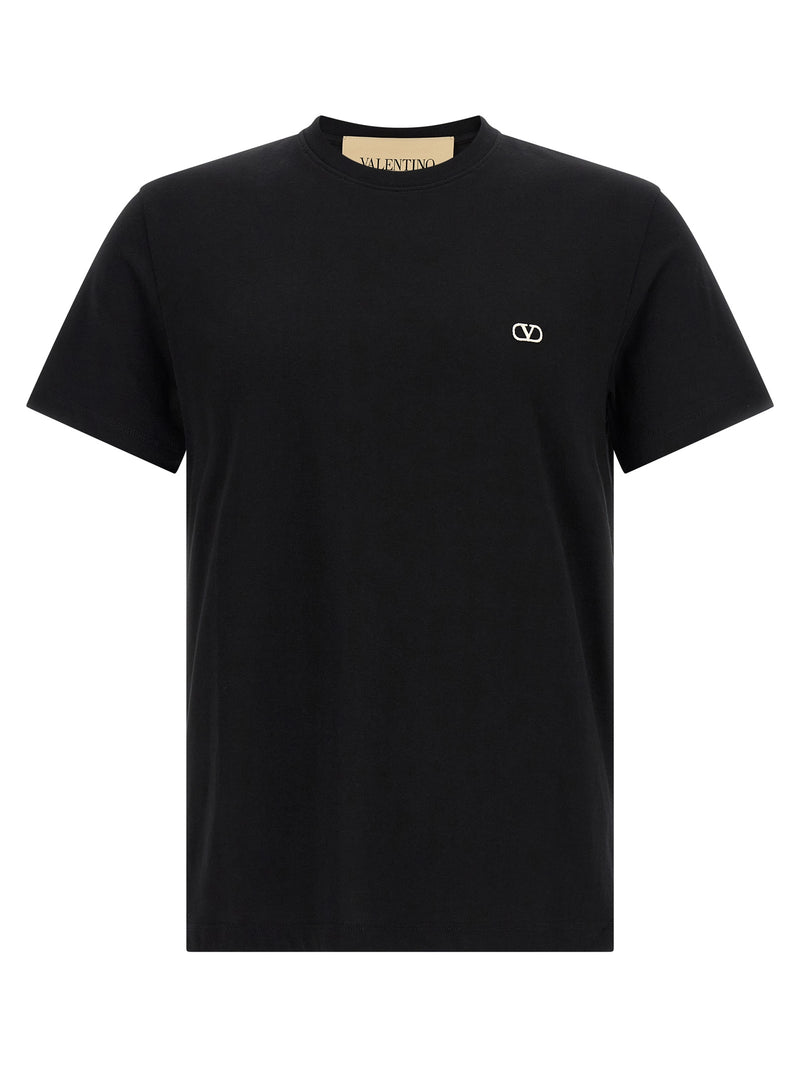 Valentino Garavani Vlogo Embroidery T-shirt | Urbalenti™ NYC