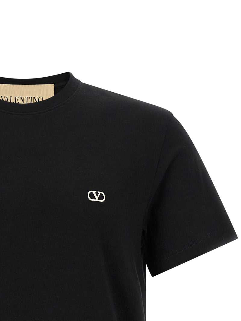 Valentino Garavani Vlogo Embroidery T-shirt | Urbalenti™ NYC