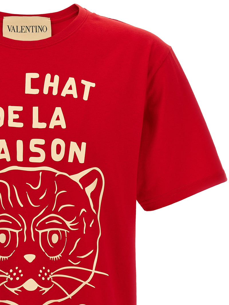 Valentino Garavani Valentino Garavani Le Chat De La Maison T-shirt