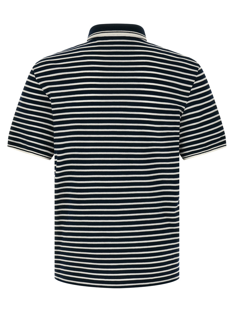 Valentino Garavani Valentino Polo Shirt - Cotton Striped | Urbalenti™ NYC