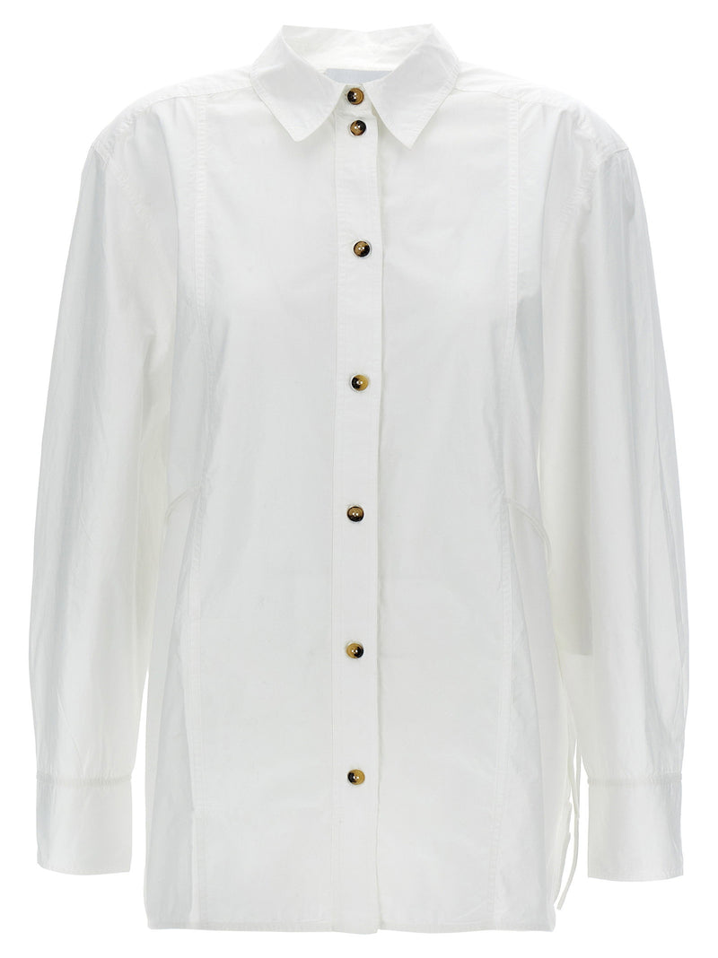 Ganni Ganni Lace-up Shirt