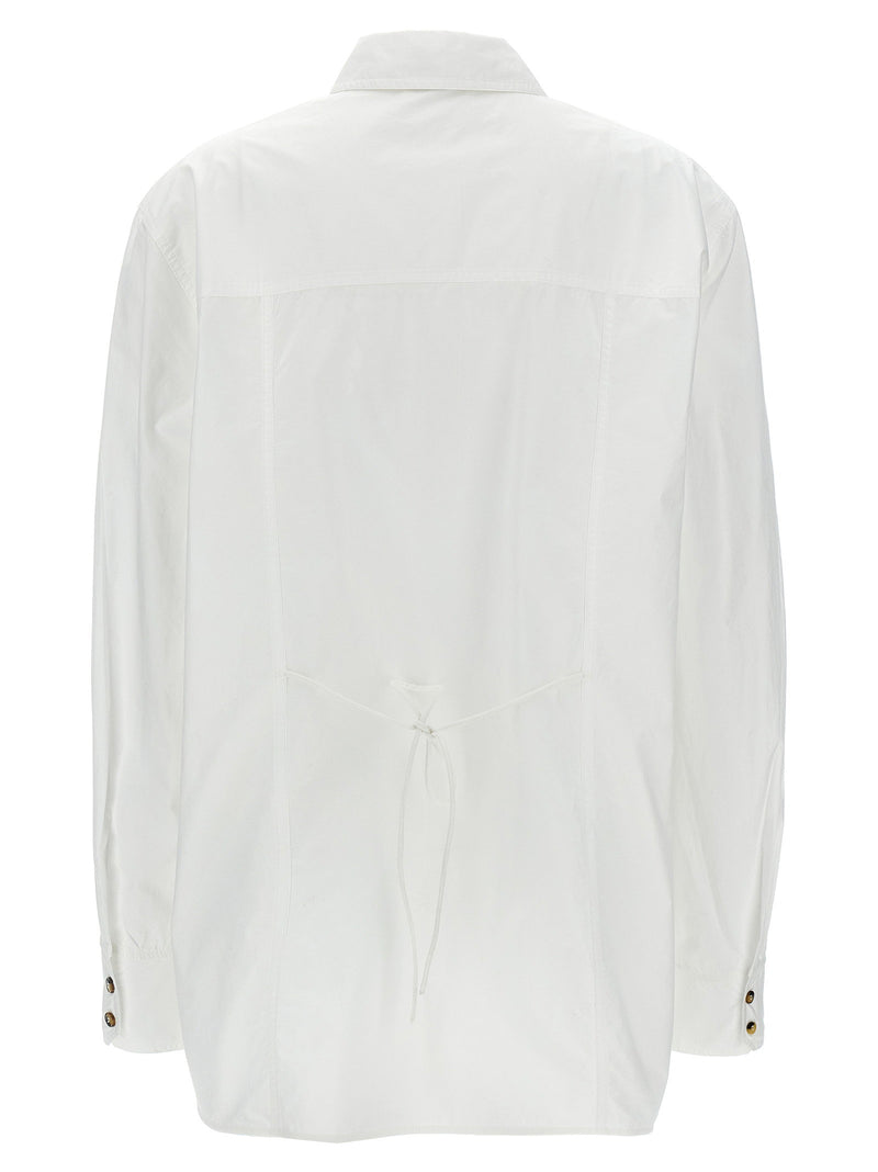 Ganni Ganni Lace-up Shirt