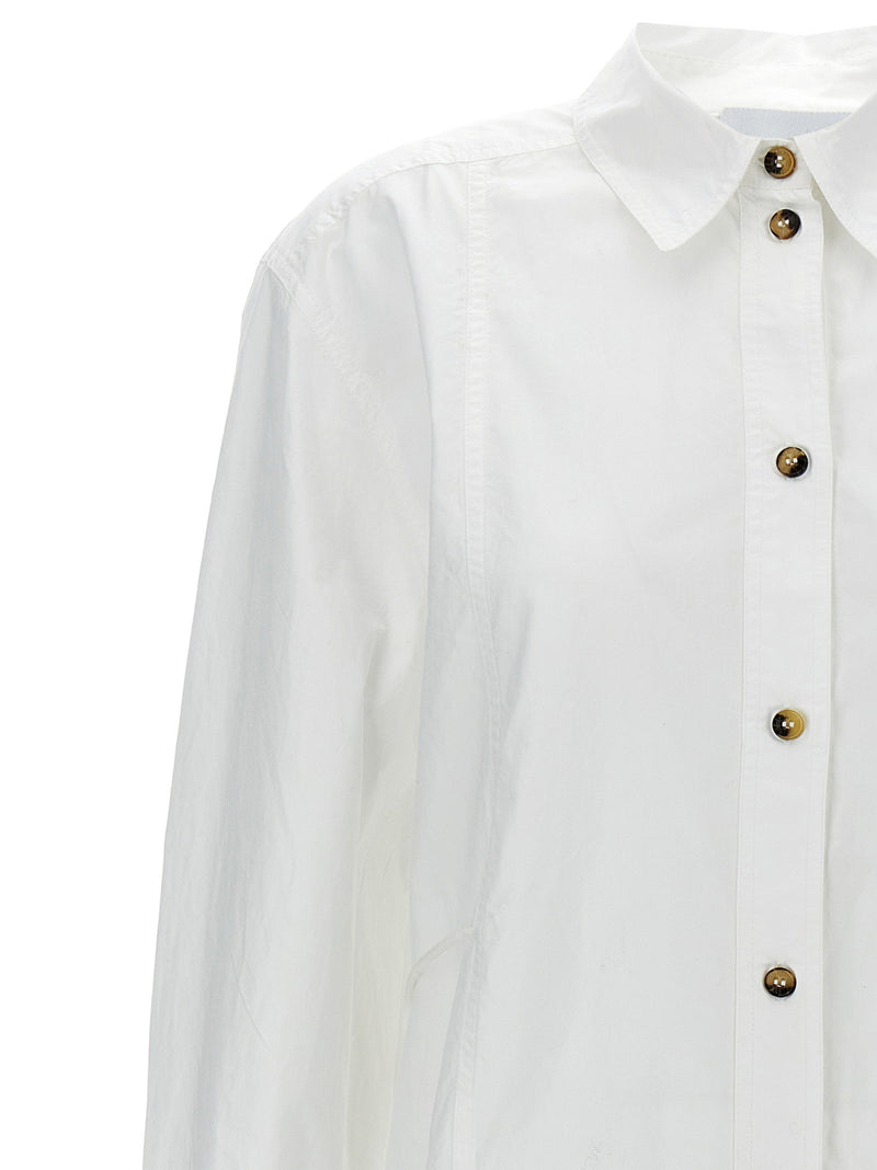 Ganni Ganni Lace-up Shirt