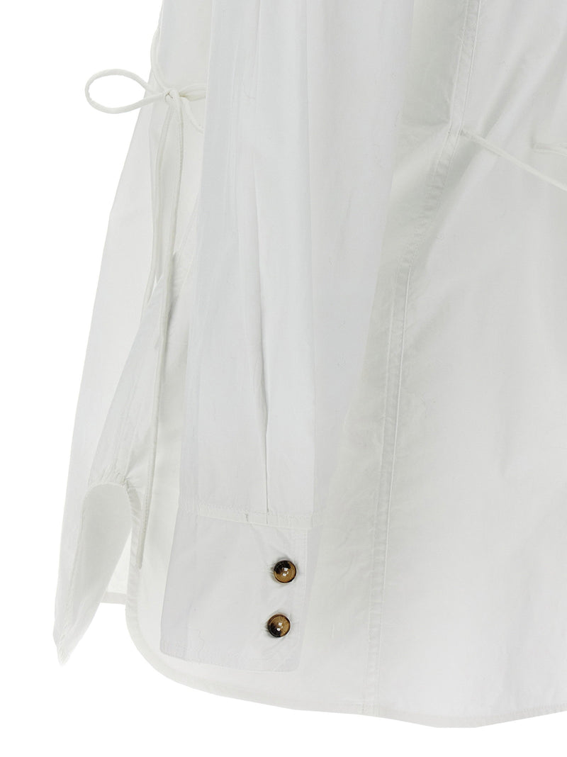 Ganni Ganni Lace-up Shirt