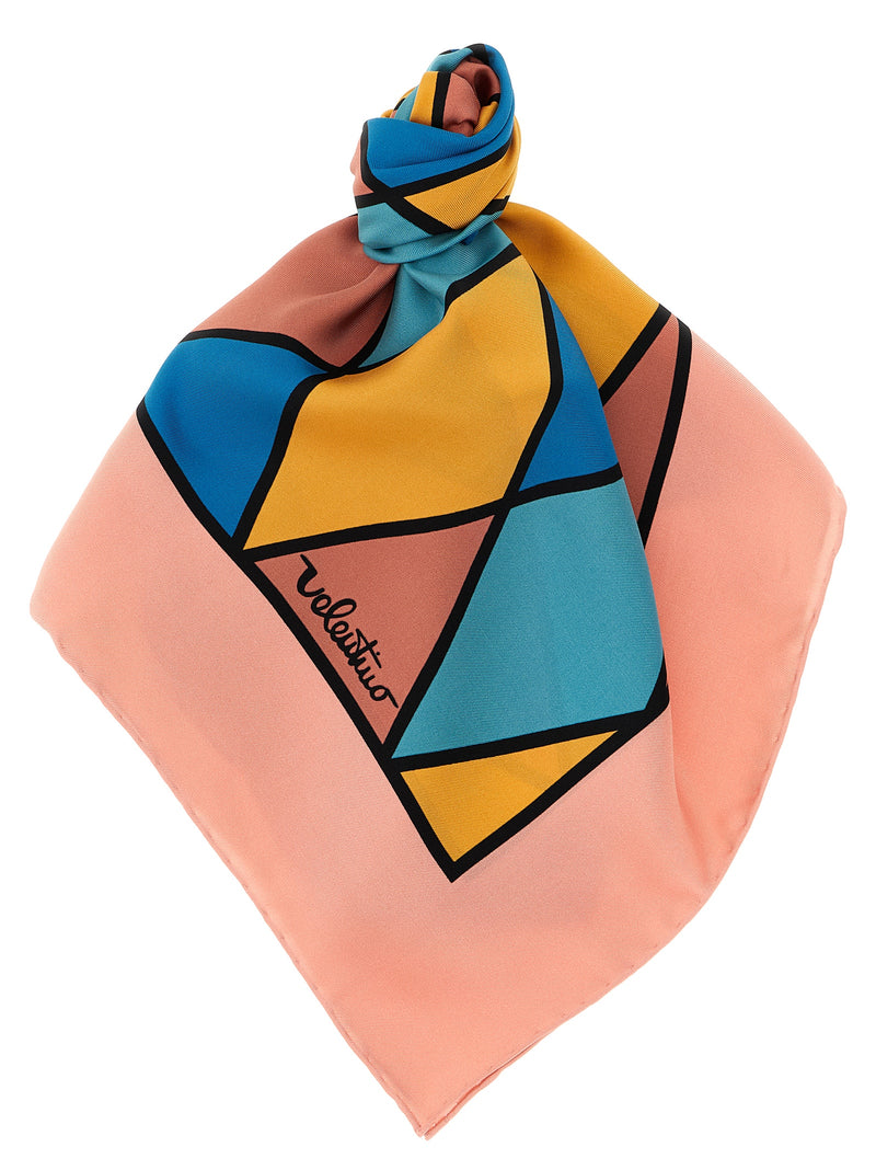 Valentino Garavani Rhombelle Scarf - Silk - Style I114WLGCGF | Urbalenti... | Urbalenti™ NYC