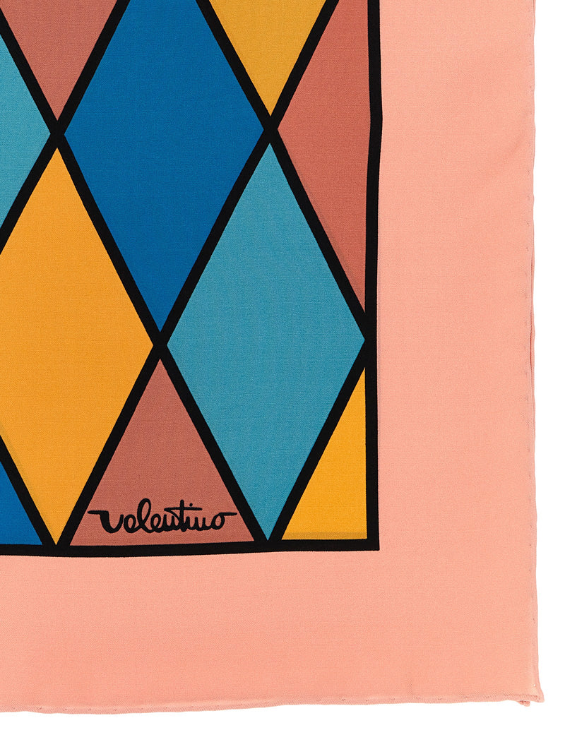 Valentino Garavani Rhombelle Scarf - Silk - Style I114WLGCGF | Urbalenti... | Urbalenti™ NYC