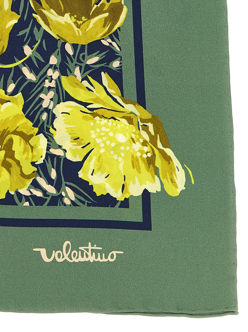 Valentino Garavani Après Lhiver-poppies Scarf | Urbalenti™ NYC