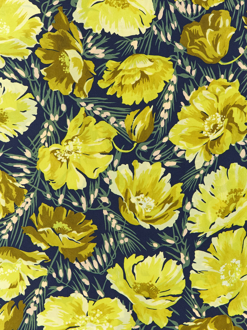 Valentino Garavani Après Lhiver-poppies Scarf | Urbalenti™ NYC
