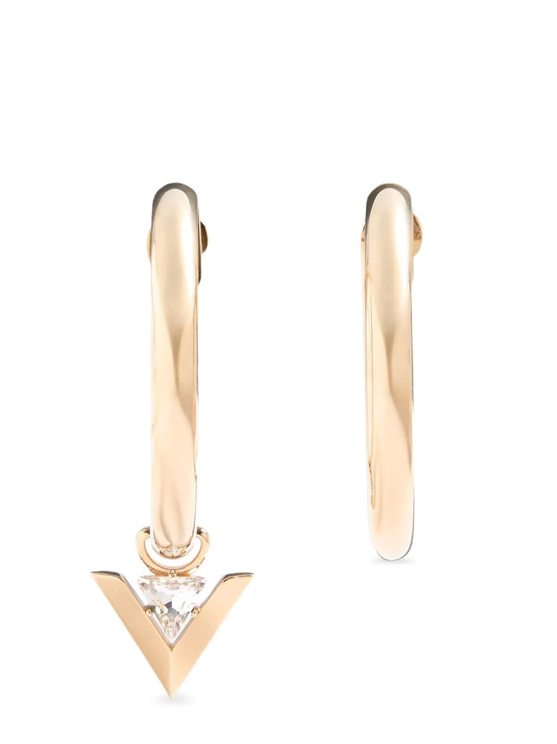 Valentino Garavani Je Les V Hoop Earrings | Urbalenti™ NYC