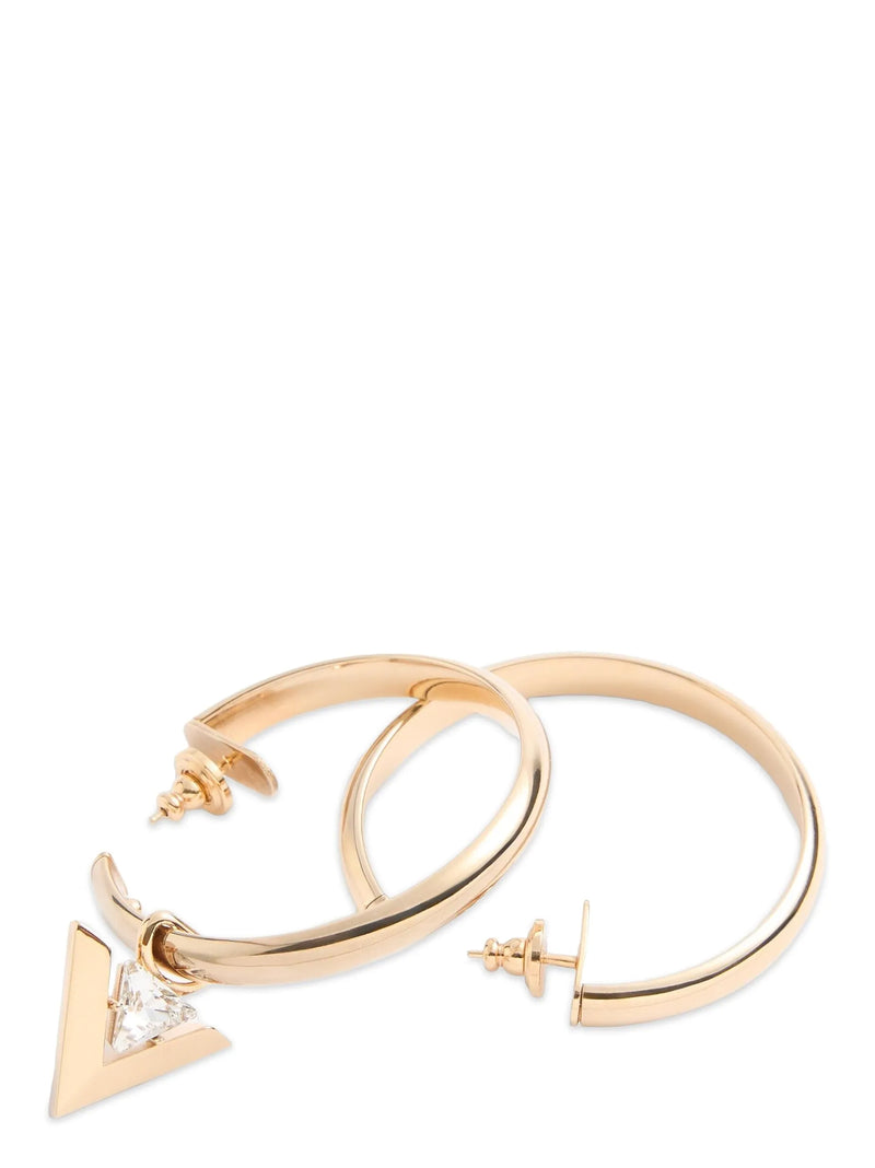 Valentino Garavani Je Les V Hoop Earrings | Urbalenti™ NYC