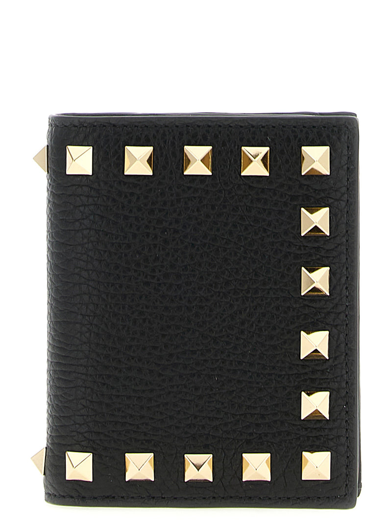 Valentino Garavani Rockstud Wallet - Leather Pocket - Style 0P0AR5VSH0NO | Urbalenti™ NYC
