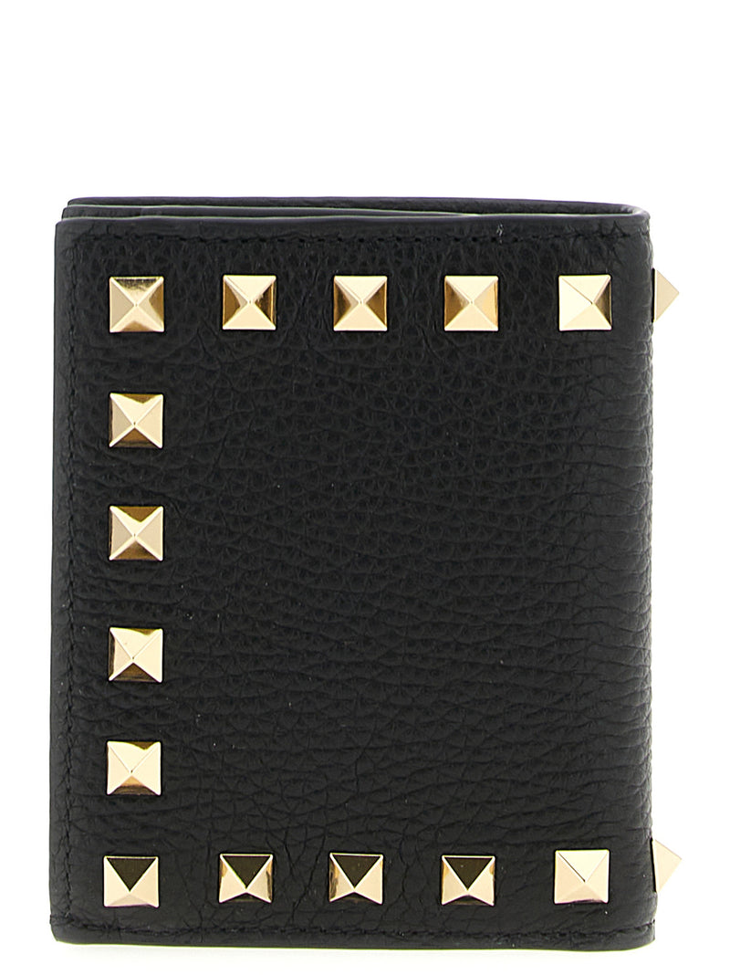 Valentino Garavani Rockstud Wallet - Leather Pocket - Style 0P0AR5VSH0NO | Urbalenti™ NYC