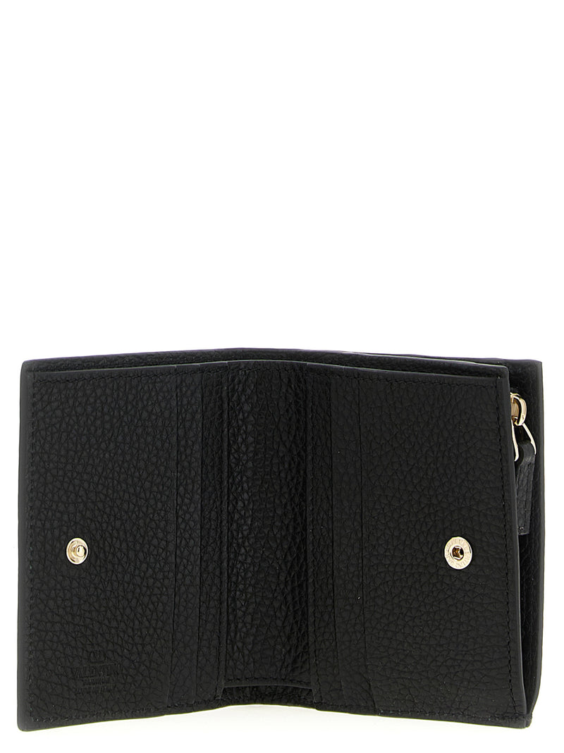 Valentino Garavani Rockstud Wallet - Leather Pocket - Style 0P0AR5VSH0NO | Urbalenti™ NYC