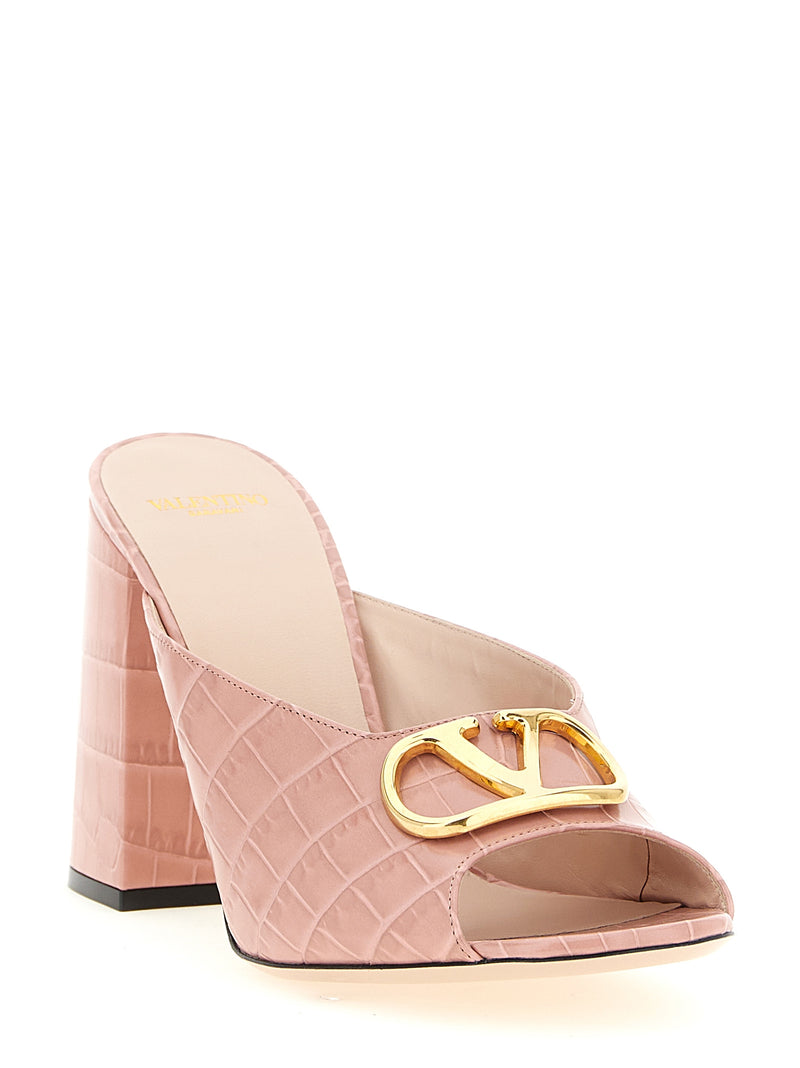 Valentino Garavani Vlogo Signature Slides Variant 5 | Urbalenti™ NYC